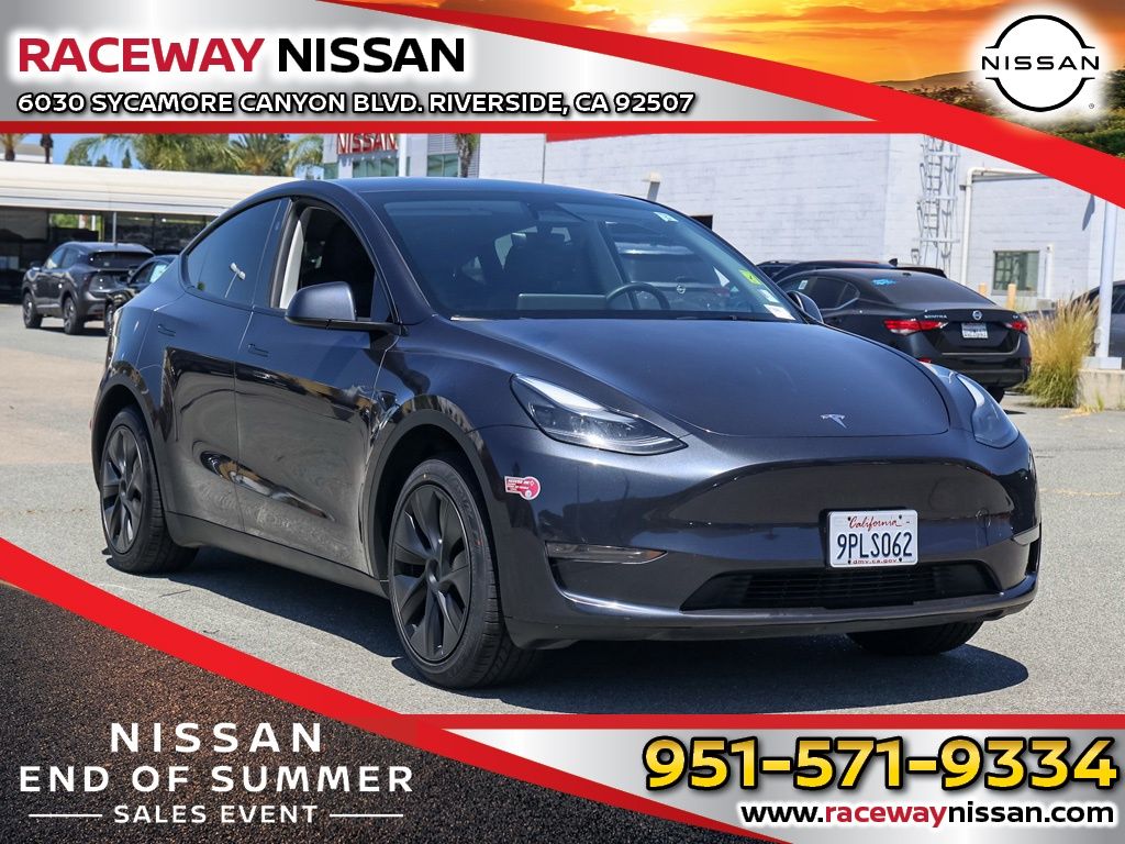Stealth Gray 2024 Tesla Model Y SUV / Crossover Rear-Wheel Drive 1-Speed Automatic