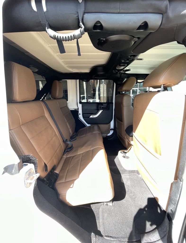 2011 Jeep Wrangler Unlimited Sahara White at Emmons Autoplex