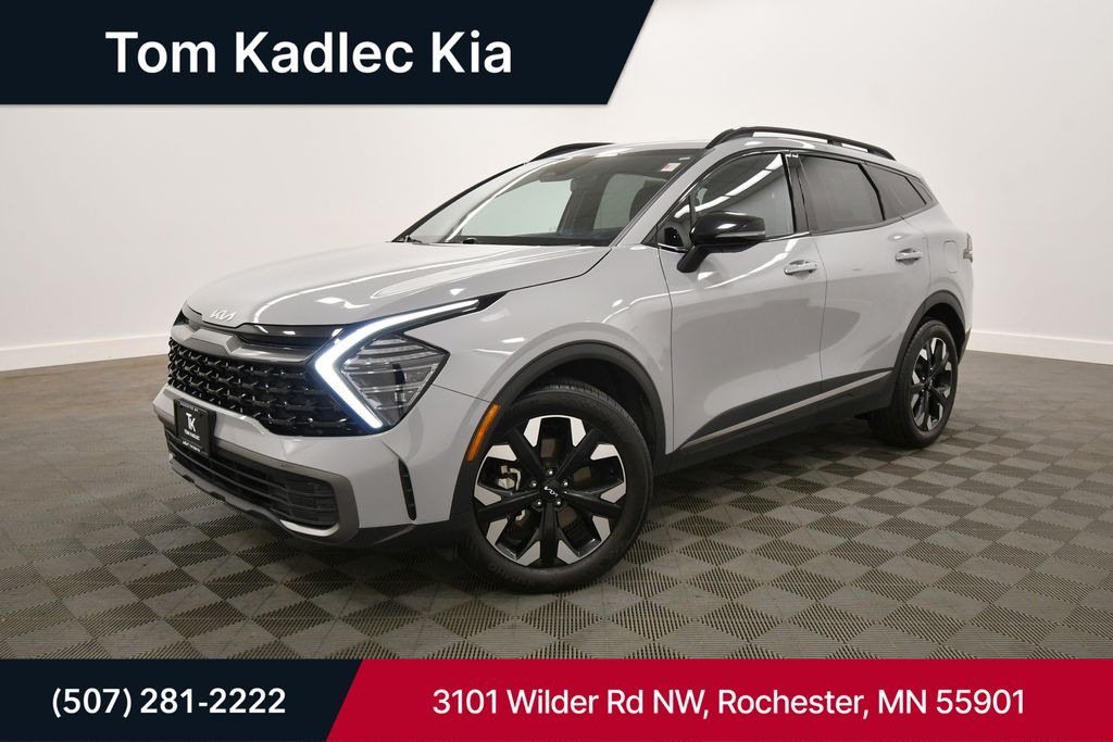 Gray 2024 Kia Sportage SUV / Crossover All-Wheel Drive 8-Speed Automatic