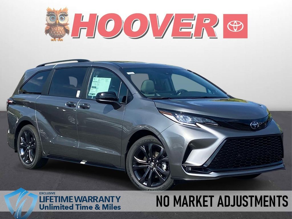 Heavy Metal 2026 Toyota Sienna Minivan Front-Wheel Drive Continuously Variable Transmission