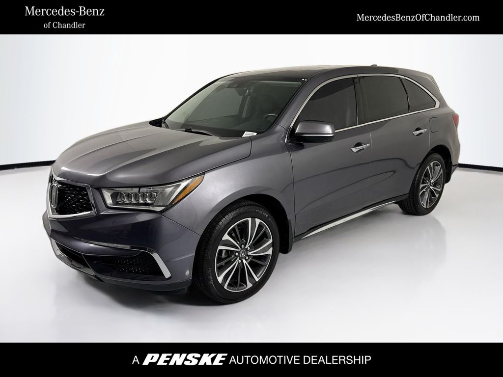 Gray 2020 Acura MDX SUV / Crossover All-Wheel Drive 9-Speed Automatic