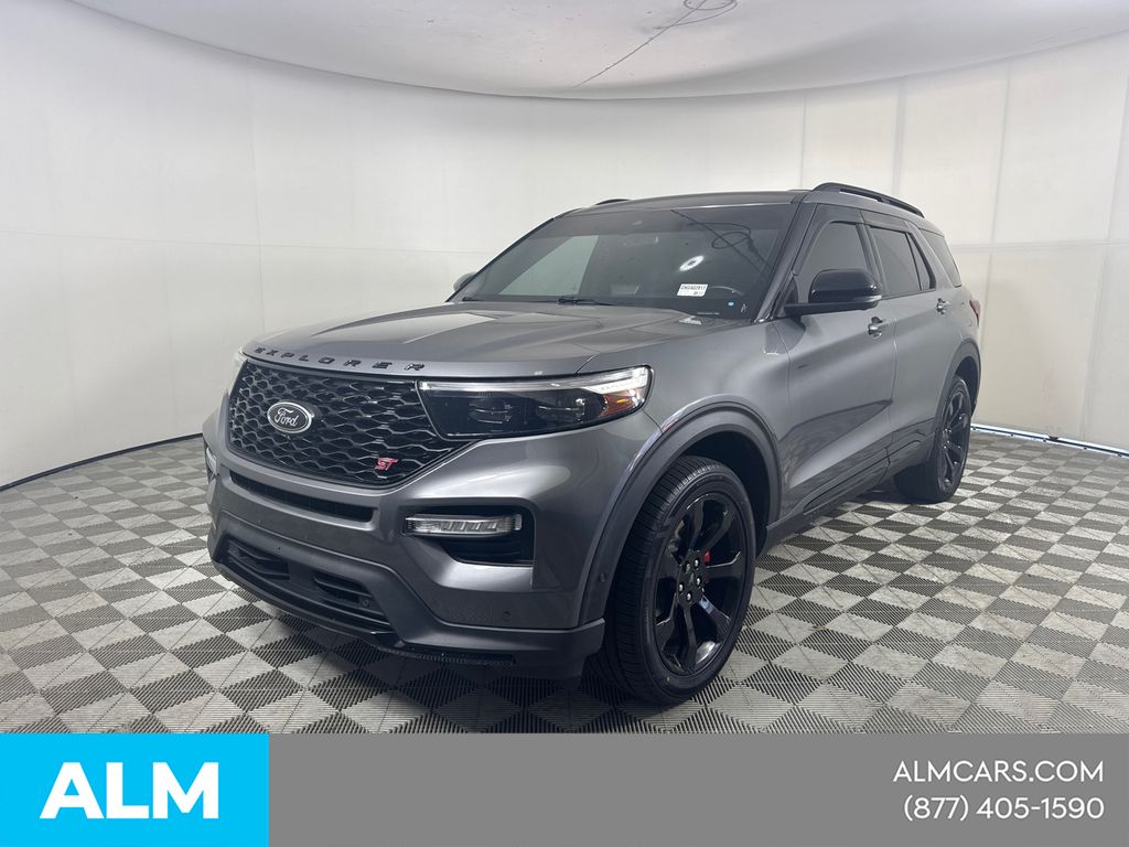 Gray Metallic 2022 Ford Explorer ST AWD SUV / Crossover All-Wheel Drive Automatic
