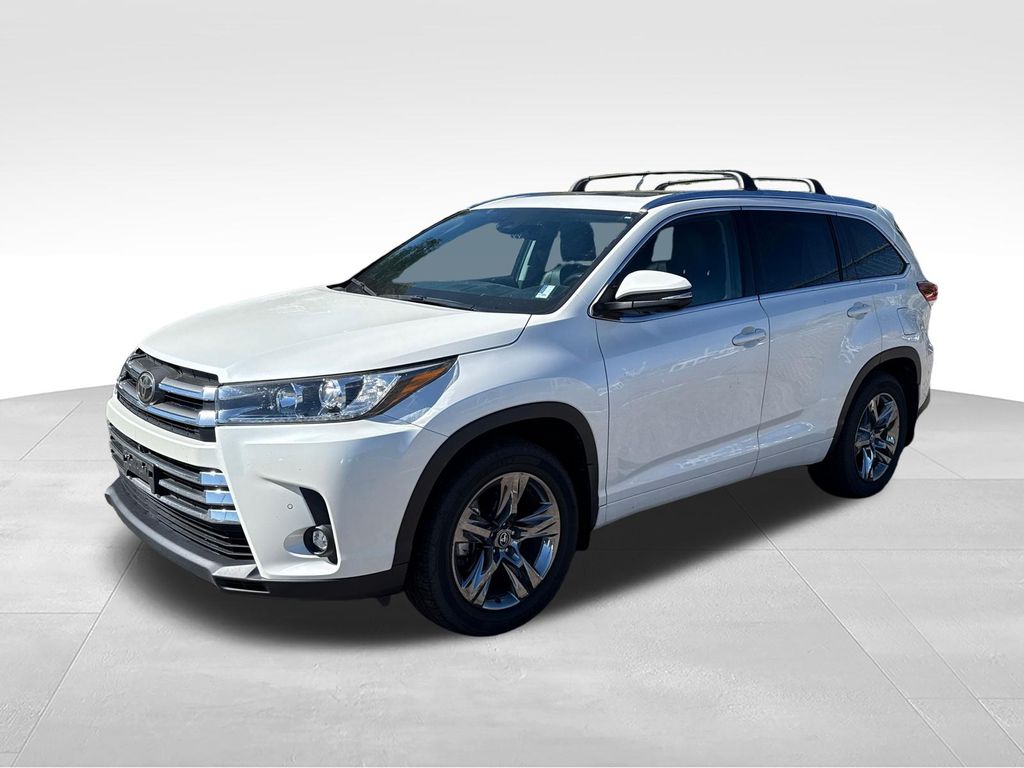 White (Blizzard Pearl) 2019 Toyota Highlander SUV / Crossover All-Wheel Drive 8-Speed Automatic