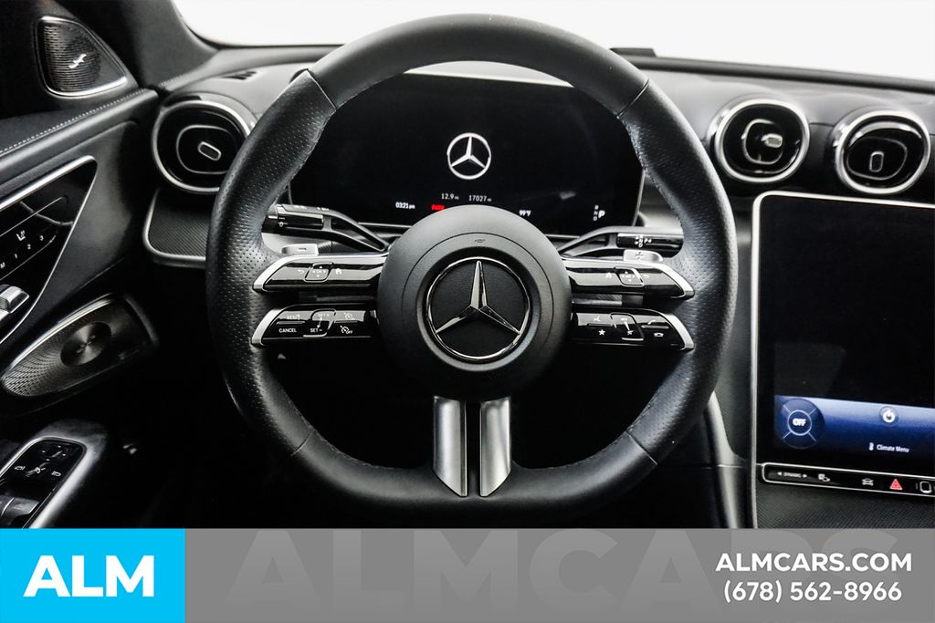 Used 2024 Black Mercedes-Benz C 300 image 24