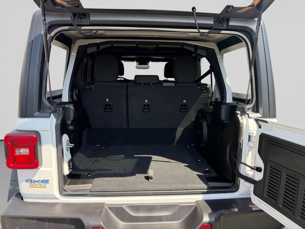 2024 Jeep Wrangler Rubicon 4xe White at Klick Lewis Buick Chevrolet
