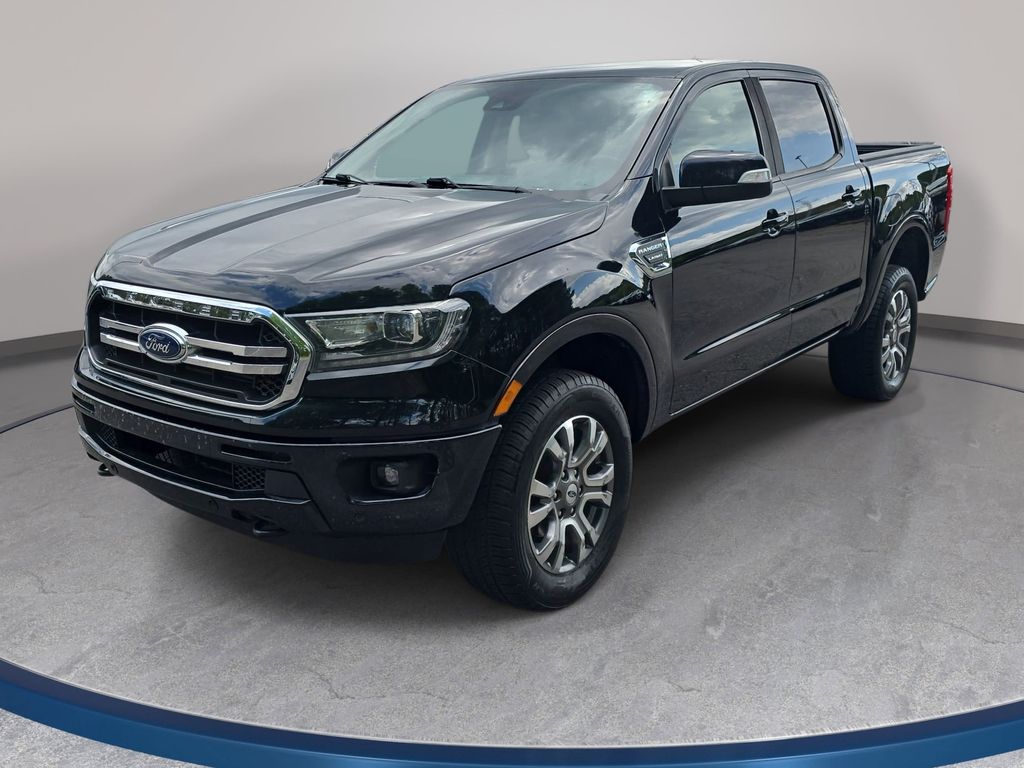 Shadow Black 2019 Ford Ranger Lariat SuperCrew RWD Pickup Truck 4X2 Automatic
