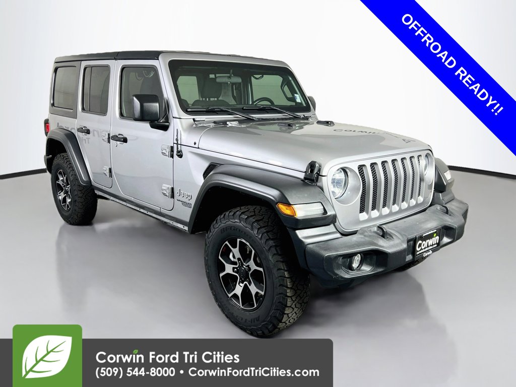 Silver 2021 Jeep Wrangler SUV / Crossover Four-Wheel Drive 8-Speed Automatic