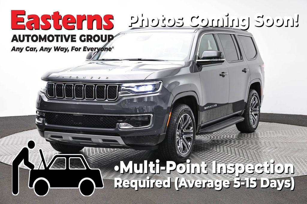 Baltic Gray Metallic Clearcoat 2024 Jeep Wagoneer SUV / Crossover Four-Wheel Drive 8-Speed Automatic