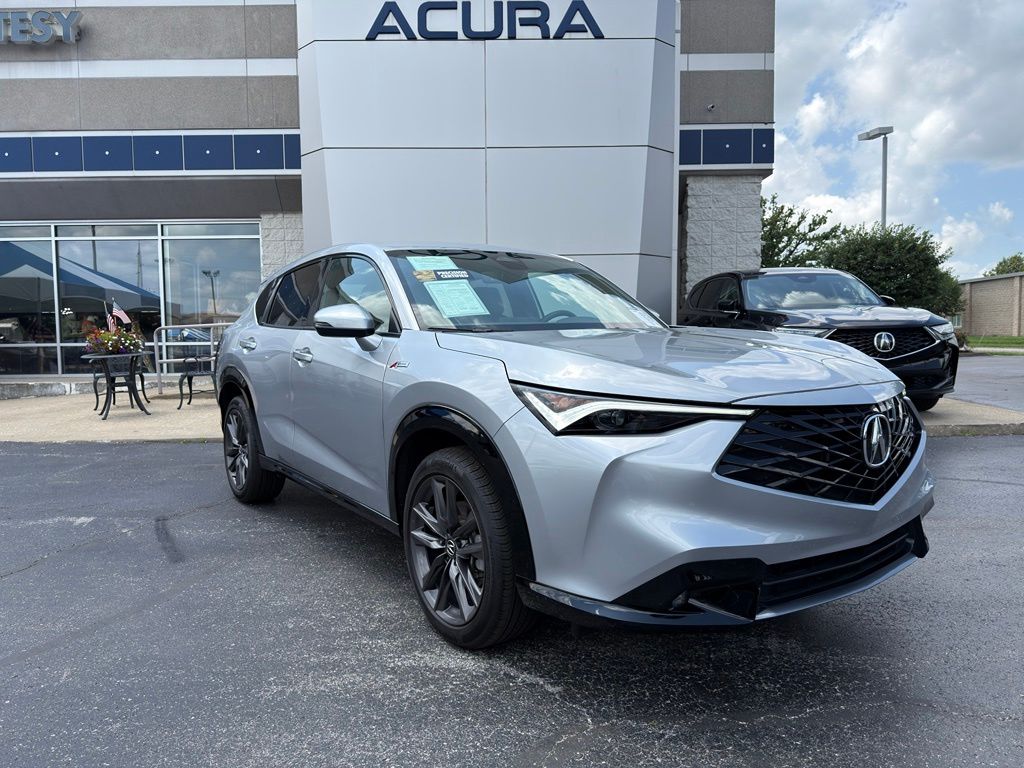 Platinum White Pearl 2025 Acura ADX SH-AWD with A-SPEC Package SUV / Crossover All-Wheel Drive Continuously Variable Transmission
