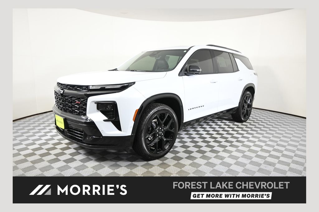 Polar White Tricoat 2026 Chevrolet Traverse SUV / Crossover Four-Wheel Drive 8-Speed Automatic