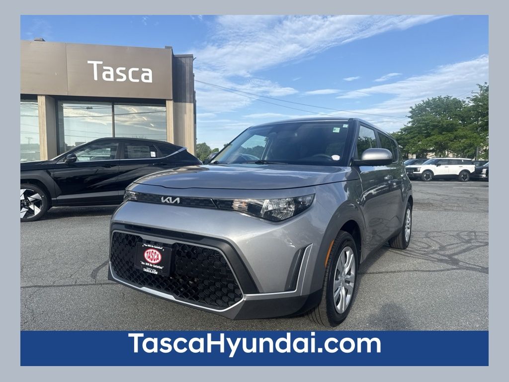 Steel Gray 2023 Kia Soul SUV / Crossover Front-Wheel Drive Continuously Variable Transmission