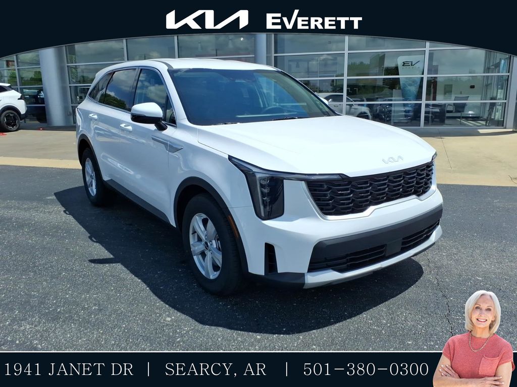 Glacial White Pearl 2026 Kia Sorento SUV / Crossover Front-Wheel Drive 8-Speed Automatic