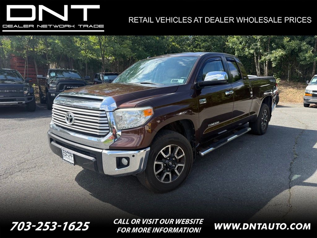 Sunset Bronze 2016 Toyota Tundra Pickup Truck Four-Wheel Drive 6-Speed Automatic Overdrive