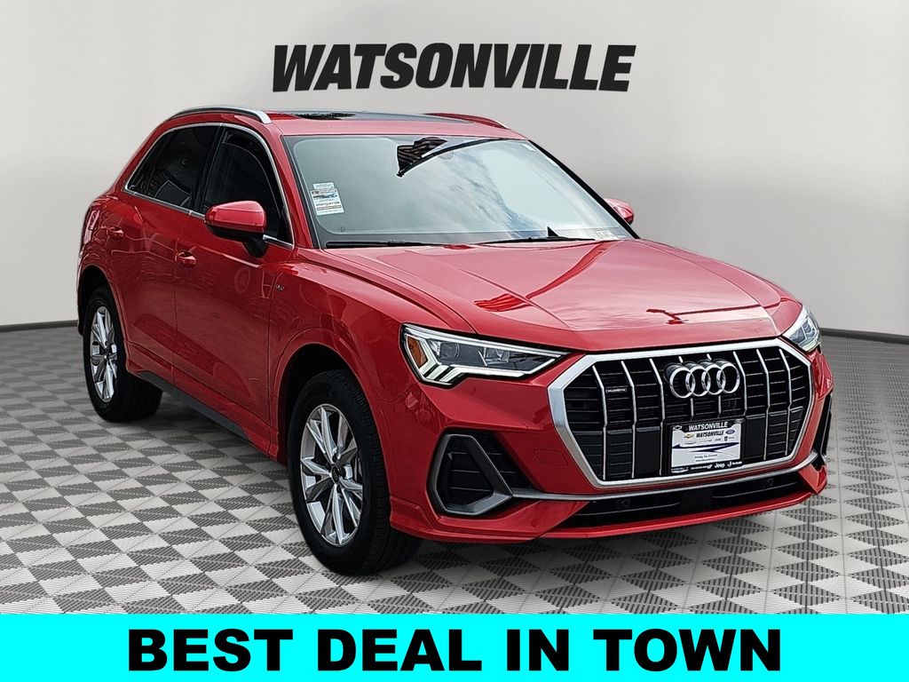 Progressive Red Metallic 2025 Audi Q3 quattro Premium S Line 45 TFSI SUV / Crossover All-Wheel Drive 8-Speed Automatic