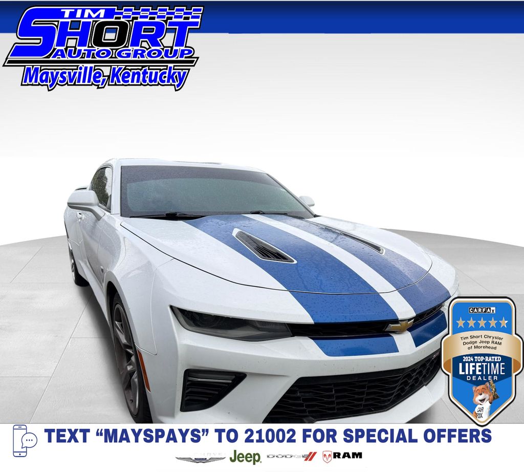 Summit White 2017 Chevrolet Camaro 2SS Coupe RWD Coupe Rear-Wheel Drive 8-Speed Automatic