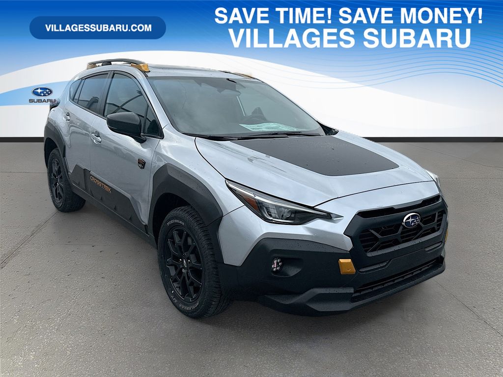 Silver Metallic 2026 Subaru Crosstrek Wilderness AWD SUV / Crossover All-Wheel Drive Continuously Variable Transmission