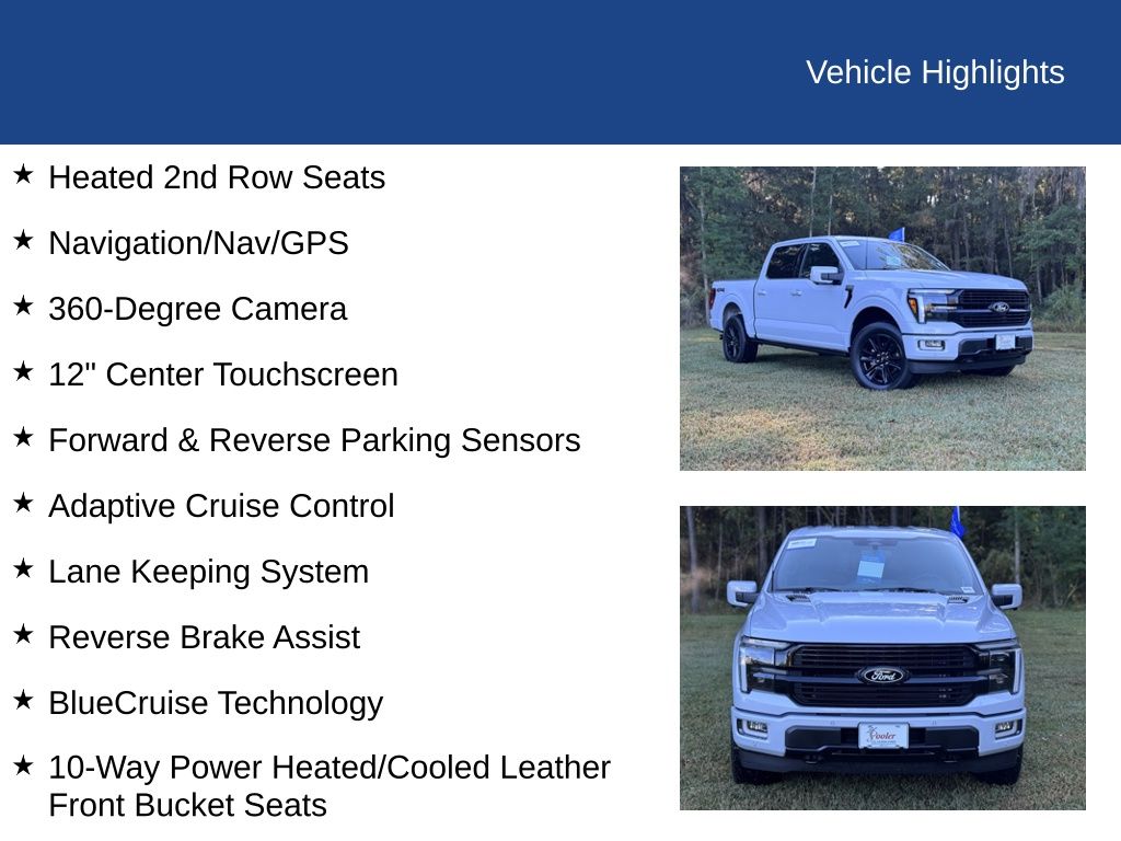 2025 Ford F-150 Platinum