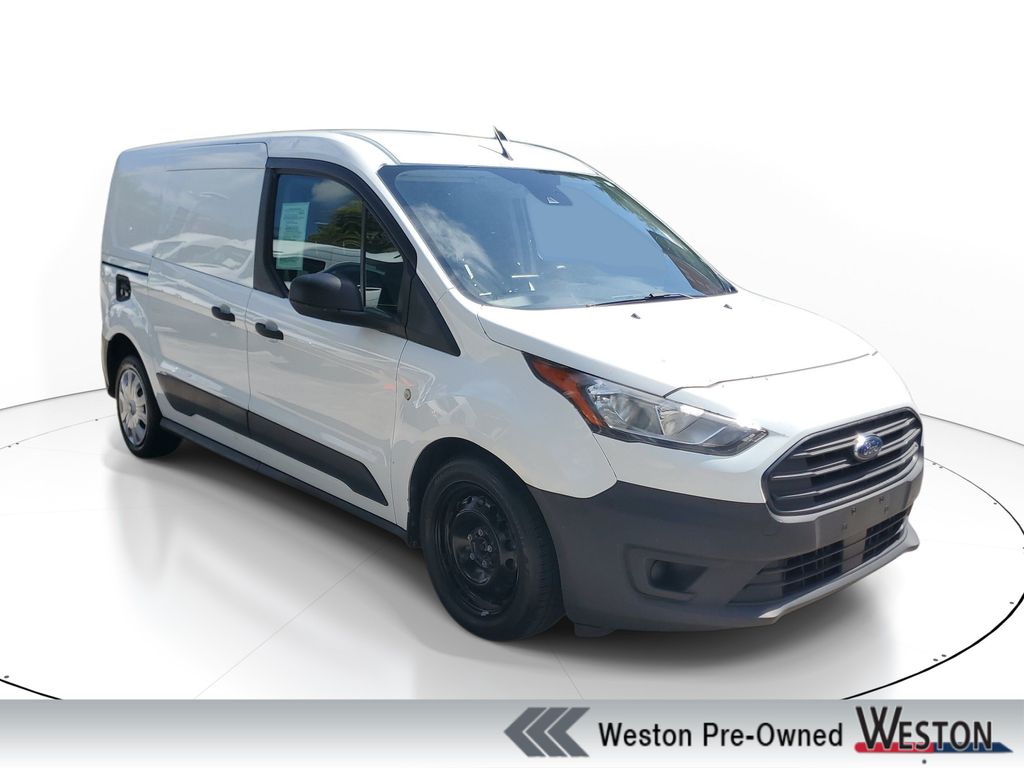 Frozen White 2021 Ford Transit Connect Van Front-Wheel Drive 8-Speed Automatic