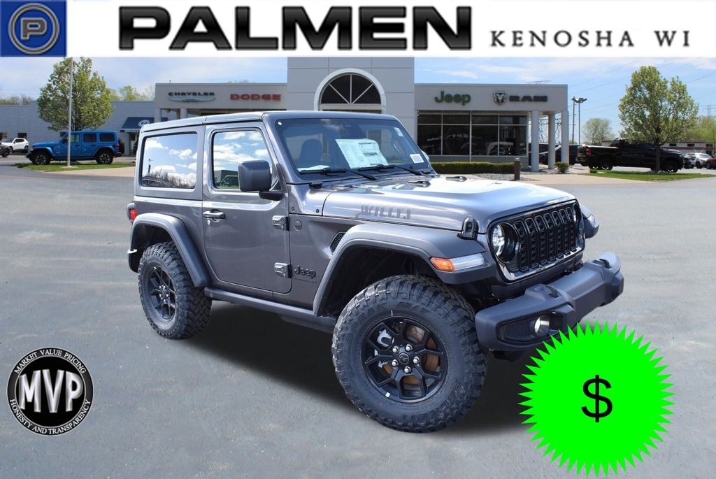 Gray (Granite Crystal Metallic Clearcoat) 2026 Jeep Wrangler SUV / Crossover Four-Wheel Drive 8-Speed Automatic