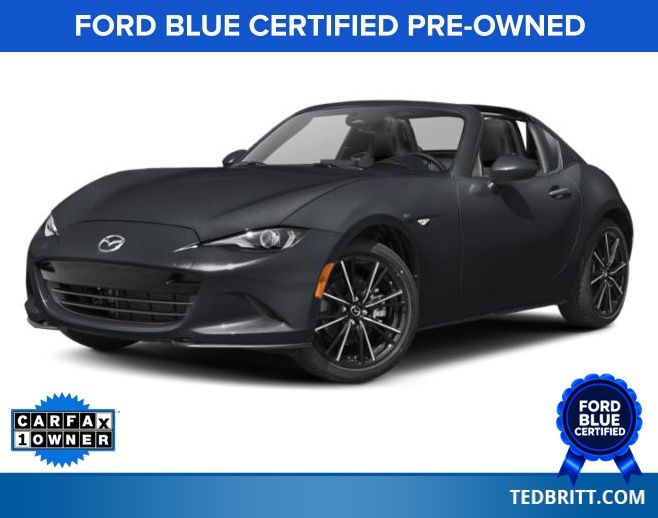 Jet Black Mica 2025 Mazda MX-5 Miata Convertible Rear-Wheel Drive 6-Speed Automatic