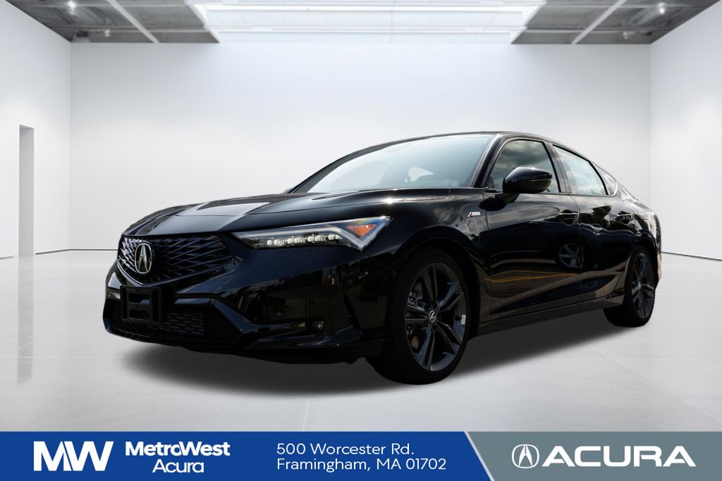 Majestic Black Pearl 2025 Acura Integra FWD with A-SPEC Package Sedan Front-Wheel Drive Continuously Variable Transmission