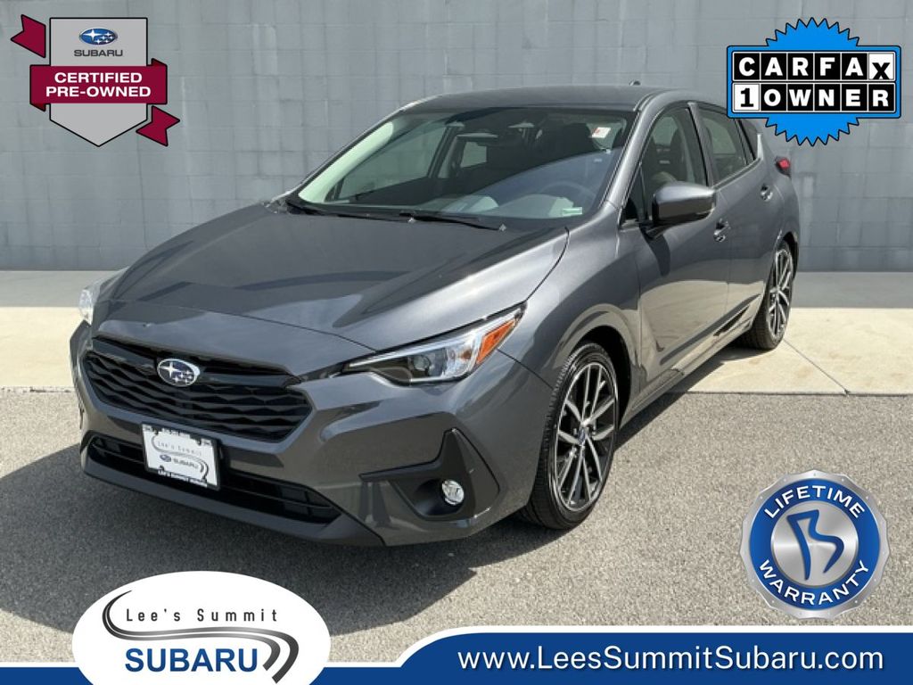 Magnetite Gray Metallic 2025 Subaru Impreza Sport AWD Wagon All-Wheel Drive Continuously Variable Transmission