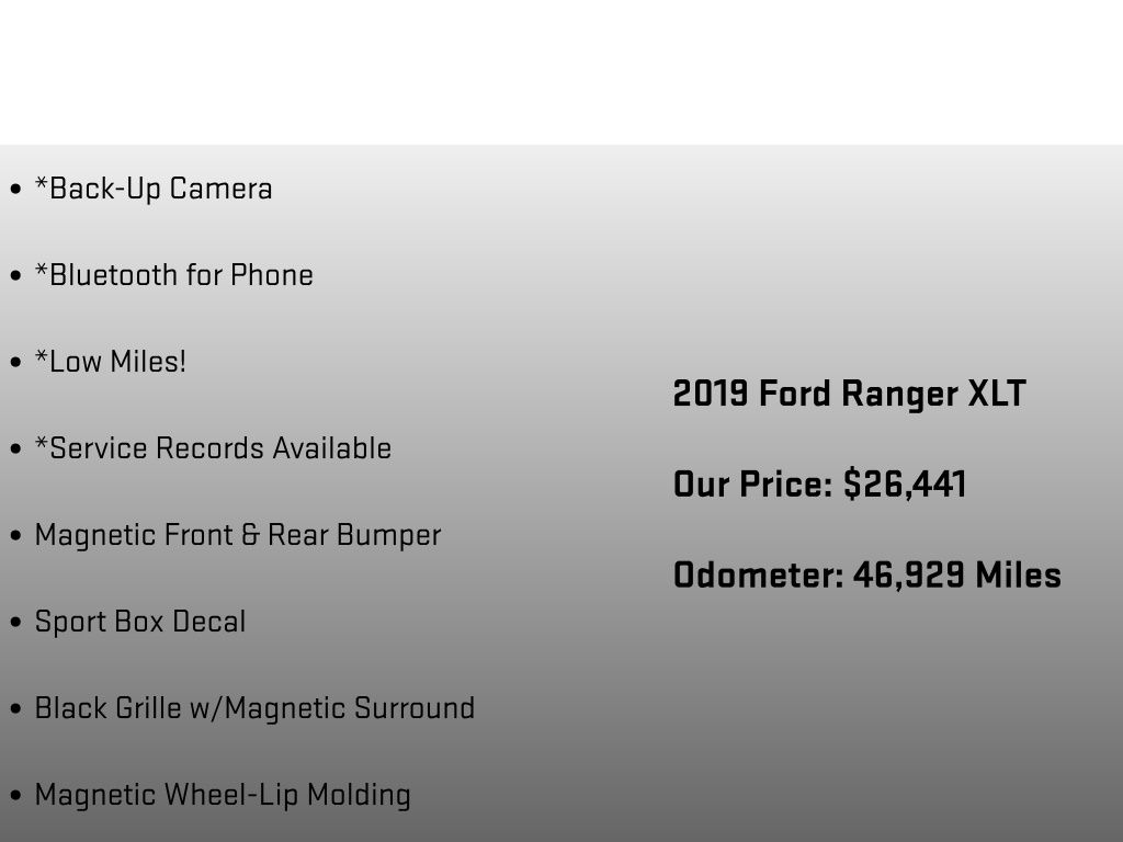 2019 Ford Ranger XLT Silver at Luther Ford