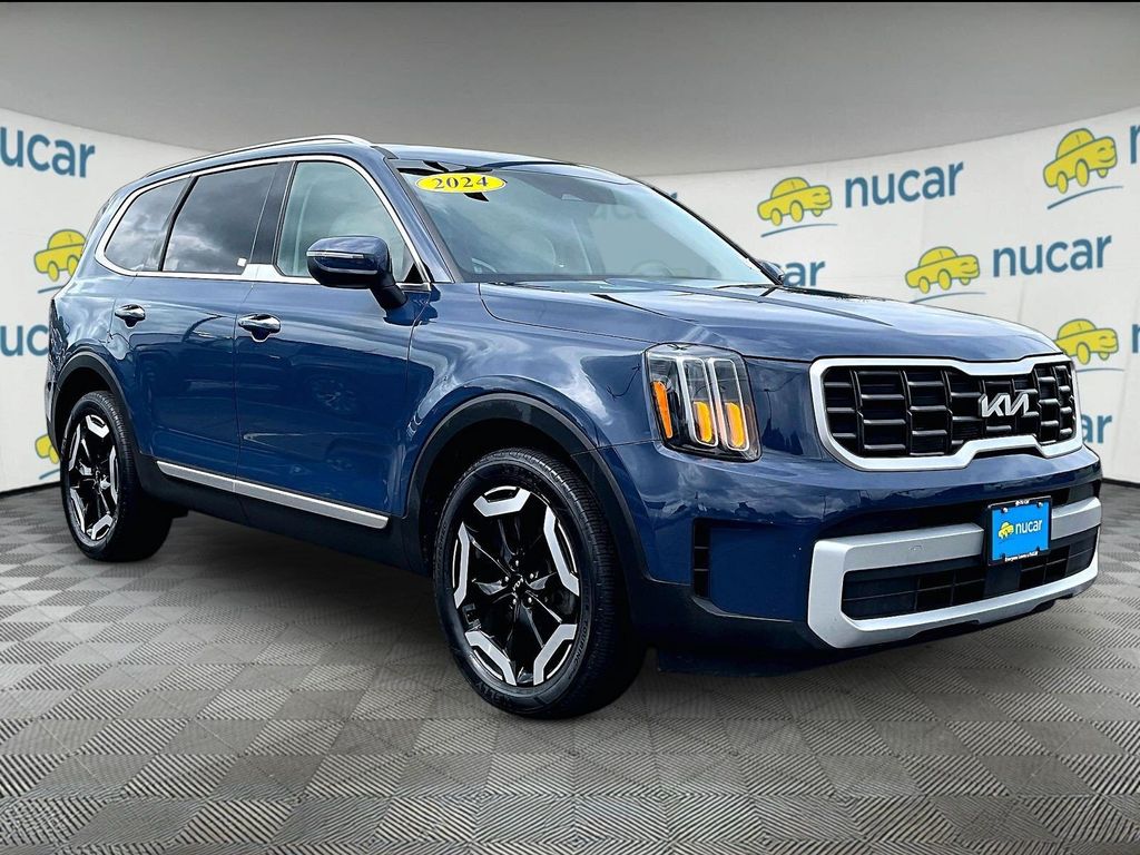 Midnight Lake Blue 2024 Kia Telluride SUV / Crossover All-Wheel Drive 8-Speed Automatic