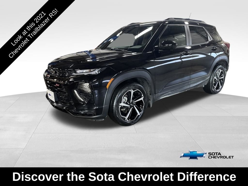Mosaic Black Metallic 2021 Chevrolet Trailblazer RS FWD SUV / Crossover Front-Wheel Drive Continuously Variable Transmission