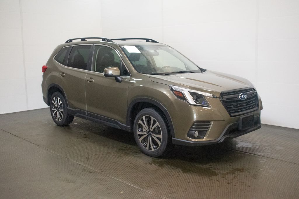 Autumn Green Metallic 2023 Subaru Forester SUV / Crossover All-Wheel Drive Continuously Variable Transmission
