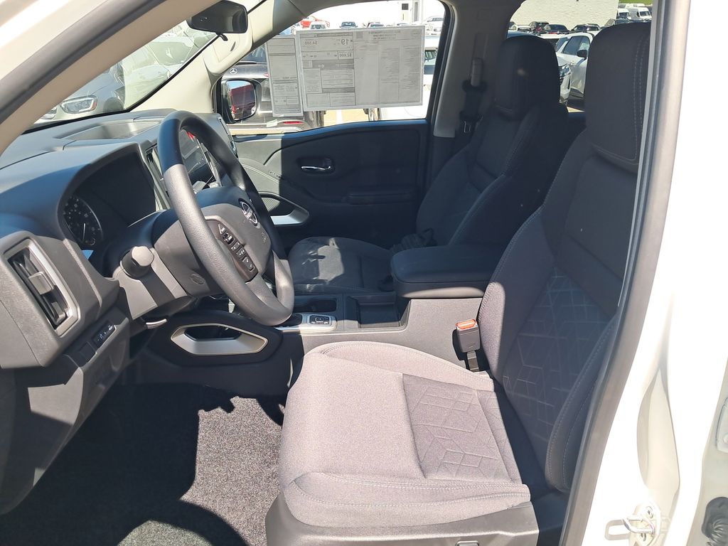 2026 Nissan Frontier SV White at John Sisson Motors