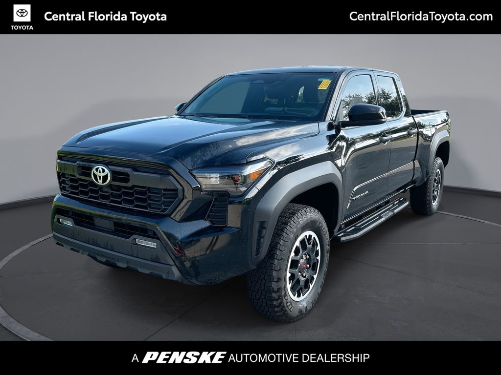 Black 2025 Toyota Tacoma Pickup Truck Four-Wheel Drive 8-Speed Automatic