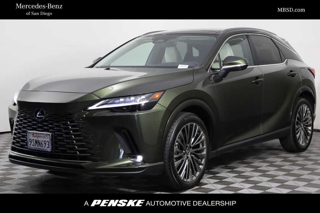 Nori Green Pearl 2025 Lexus RX Hybrid SUV / Crossover All-Wheel Drive Continuously Variable Transmission