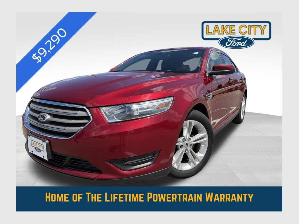 Ruby Red Metallic 2014 Ford Taurus Sedan Front-Wheel Drive 6-Speed Automatic