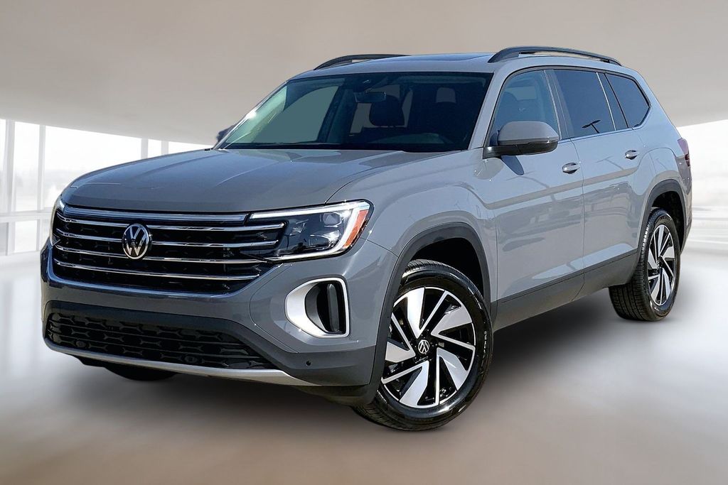 Pure Gray 2026 Volkswagen Atlas SUV / Crossover Front-Wheel Drive 8-Speed Automatic