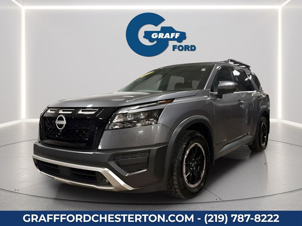Gray (Gun Metallic) 2024 Nissan Pathfinder SUV / Crossover All-Wheel Drive 9-Speed Automatic