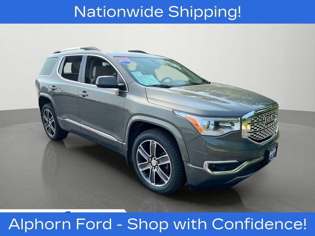 Mineral Metallic 2018 GMC Acadia SUV / Crossover Four-Wheel Drive 6-Speed Automatic