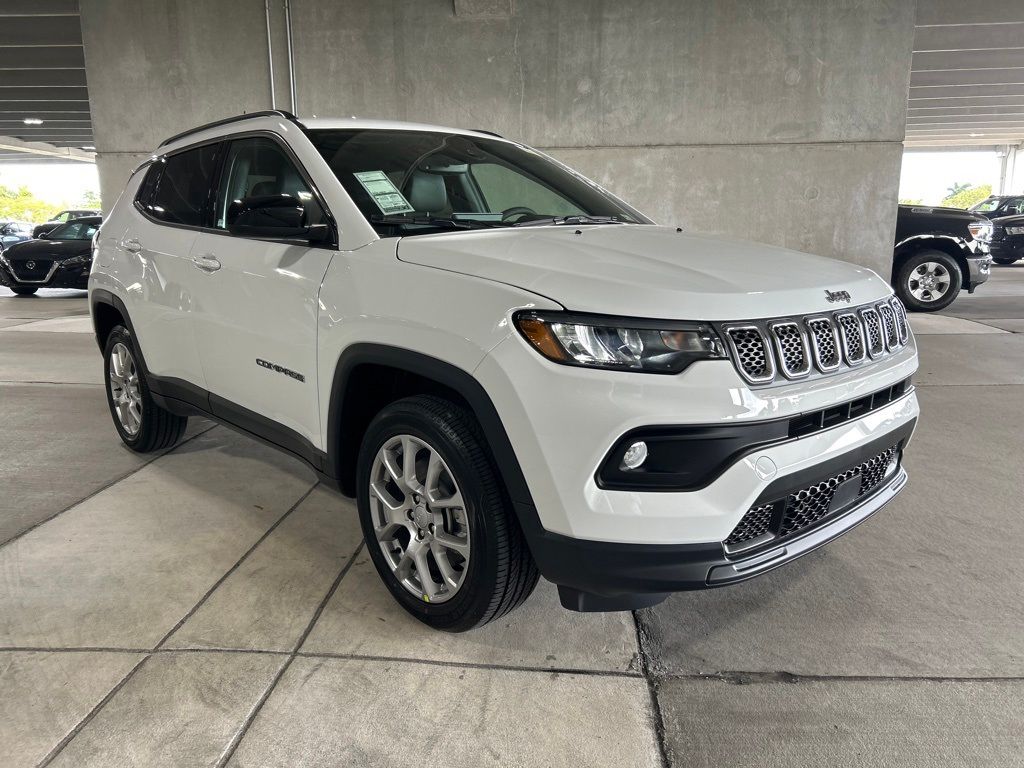 Certified 2024 Jeep Compass Latitude Lux with VIN 3C4NJDFN9RT602442 for sale in Miami, FL