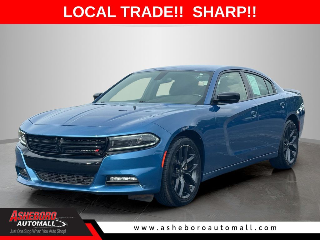 Blue (Frostbite) 2022 Dodge Charger SXT RWD Sedan Rear-Wheel Drive 8-Speed Automatic