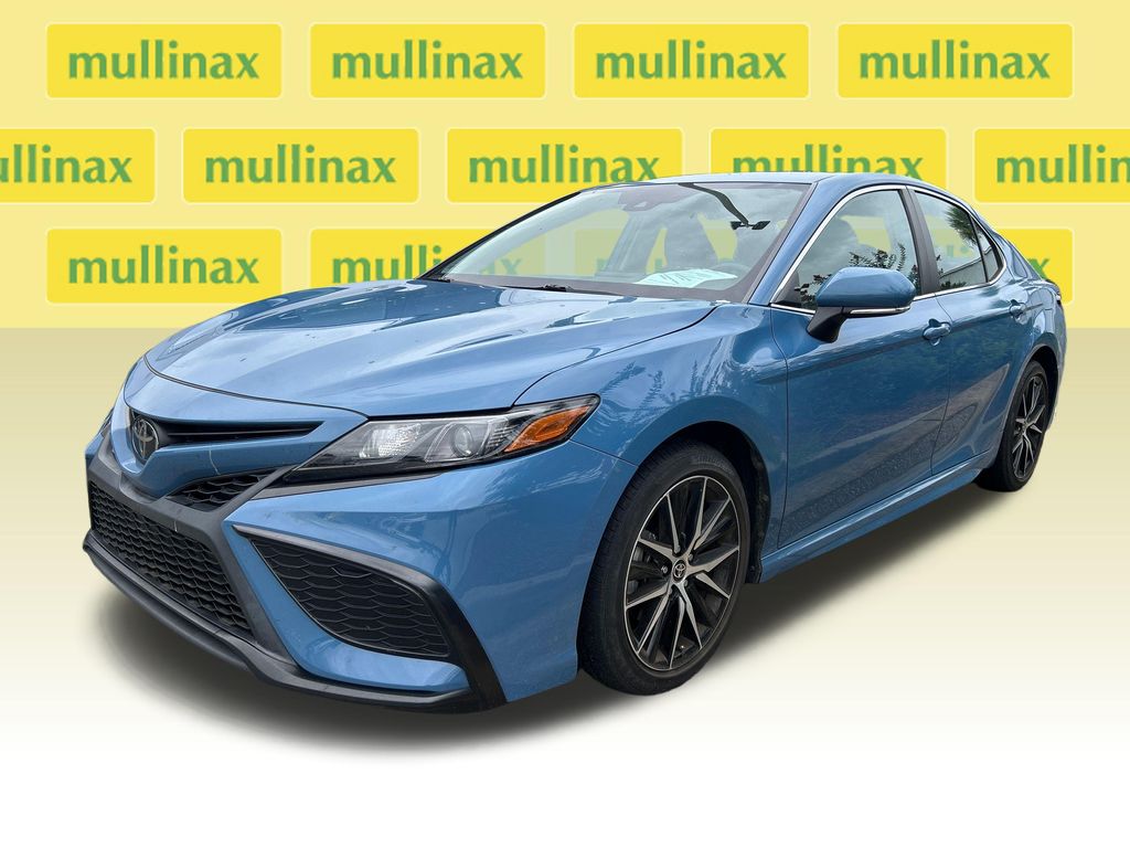 Certified Used 2024 Blue Toyota SE image 6