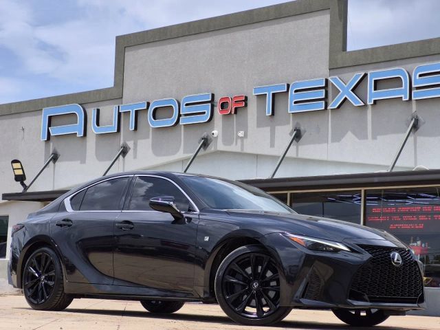 Black (Caviar) 2023 Lexus IS Sedan 6-Speed Automatic