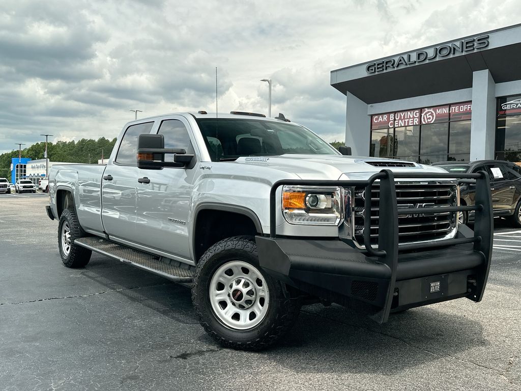 Quicksilver Metallic 2018 GMC Sierra 3500HD Base Crew Cab 4WD Pickup Truck Four-Wheel Drive 6-Speed Automatic