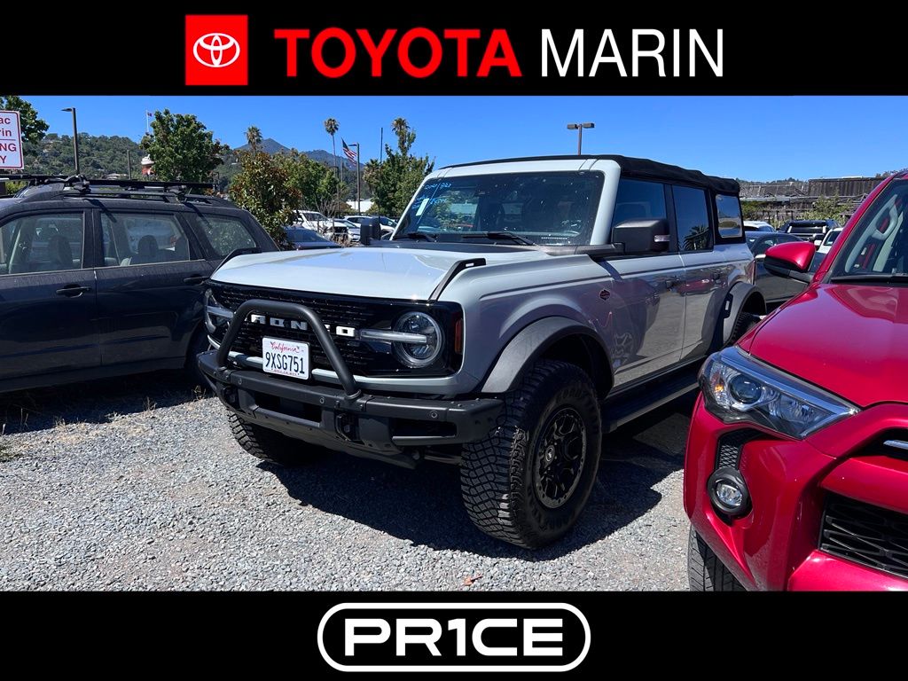 Cactus Gray 2023 Ford Bronco SUV / Crossover Four-Wheel Drive Automatic