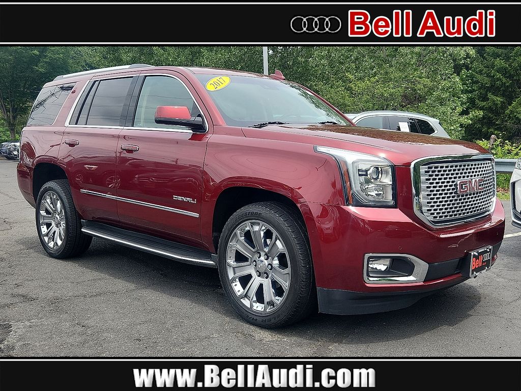 Crimson Red Tintcoat 2017 GMC Yukon SUV / Crossover Four-Wheel Drive 8-Speed Automatic Overdrive