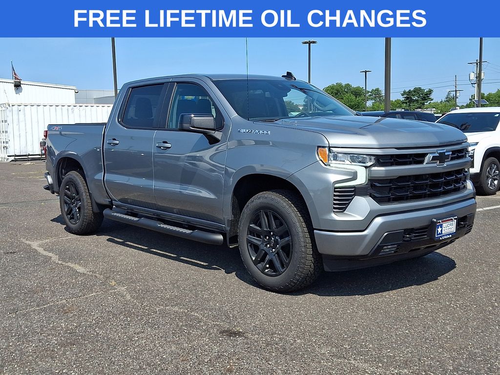 Sterling Gray Metallic 2026 Chevrolet Silverado 1500 Pickup Truck Four-Wheel Drive 8-Speed Automatic