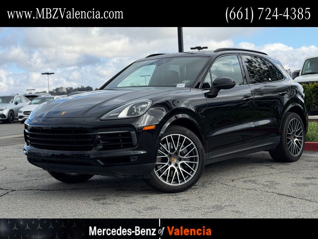 Black 2021 Porsche Cayenne AWD SUV / Crossover All-Wheel Drive 8-Speed Automatic