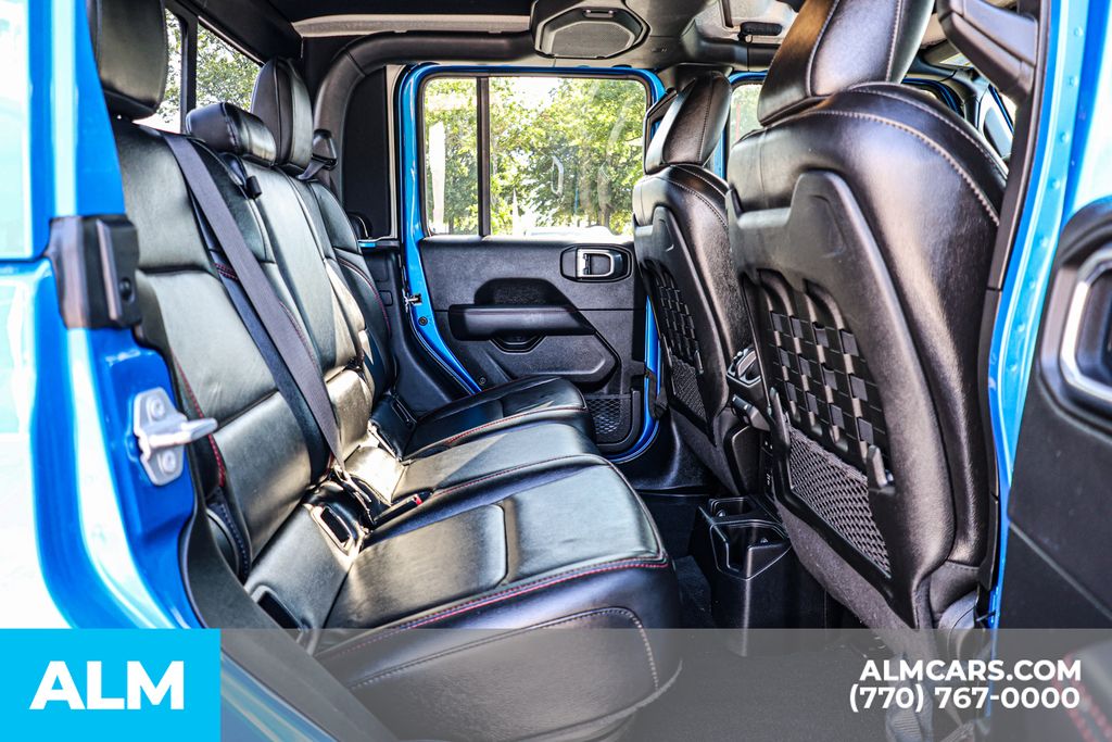 Used 2021 Blue Jeep Rubicon image 21