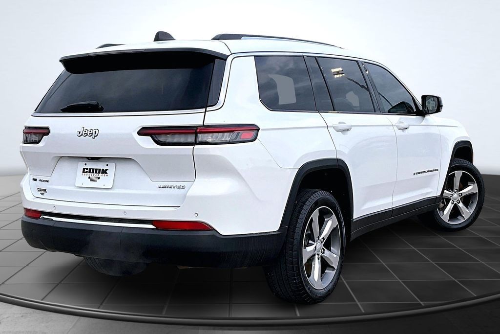 2022 Jeep Grand Cherokee L Limited White at Traditions Chevrolet