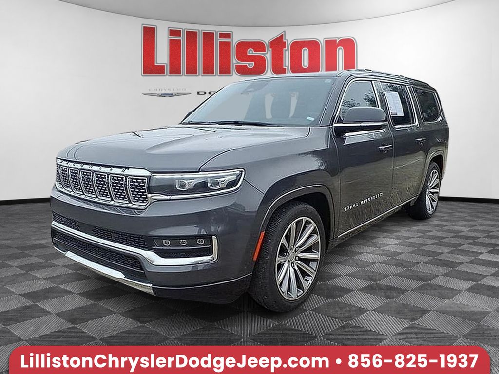 Baltic Gray Metallic Clearcoat 2023 Jeep Grand Wagoneer L SUV / Crossover Four-Wheel Drive 8-Speed Automatic