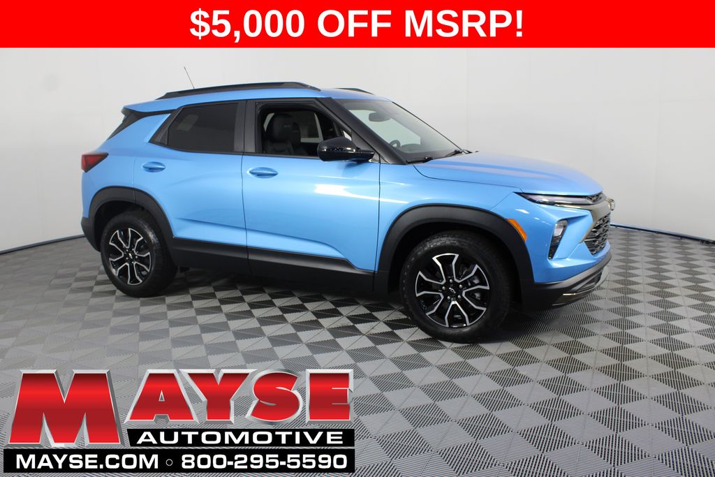 Marina Blue Metallic 2026 Chevrolet Trailblazer SUV / Crossover Front-Wheel Drive Continuously Variable Transmission